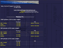 Tablet Screenshot of gregoryinternational.com